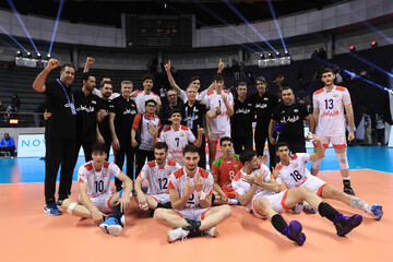 Iran U20 volleyball team