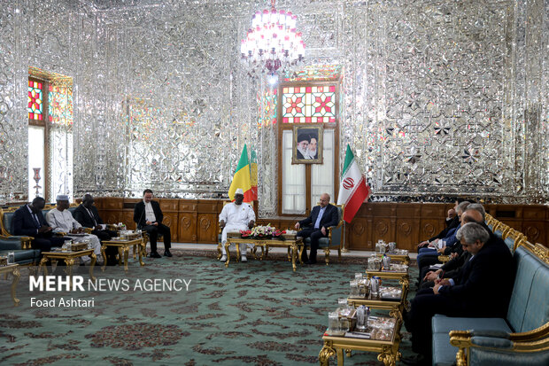 دیدار «ملک جائو» رئیس مجلس مالی با «محمدباقر قالیباف» رئیس مجلس شورای اسلامی