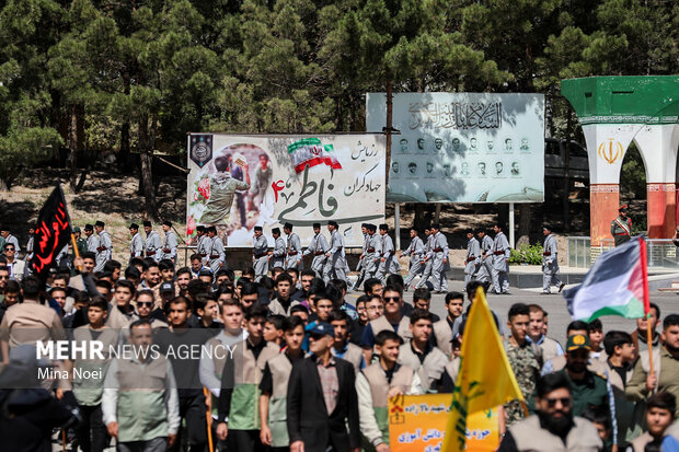 رزمایش «جهادگران فاطمی ۴» در تبریز