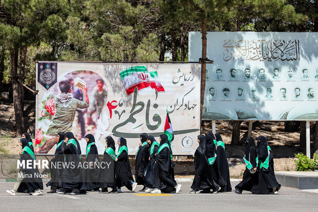 رزمایش «جهادگران فاطمی ۴» در تبریز