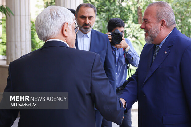 
Iran VP Aref meeting with Cuba’s Prime Minister