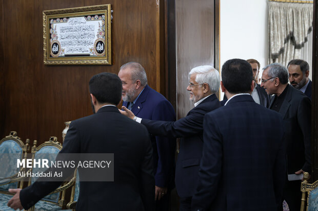 
Iran VP Aref meeting with Cuba’s Prime Minister