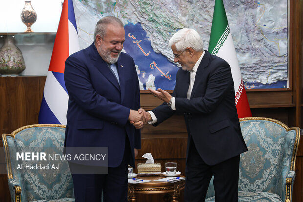 
Iran VP Aref meeting with Cuba’s Prime Minister