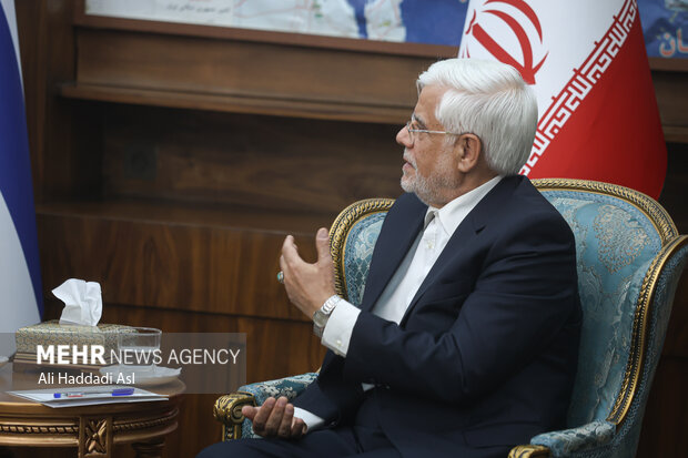 
Iran VP Aref meeting with Cuba’s Prime Minister