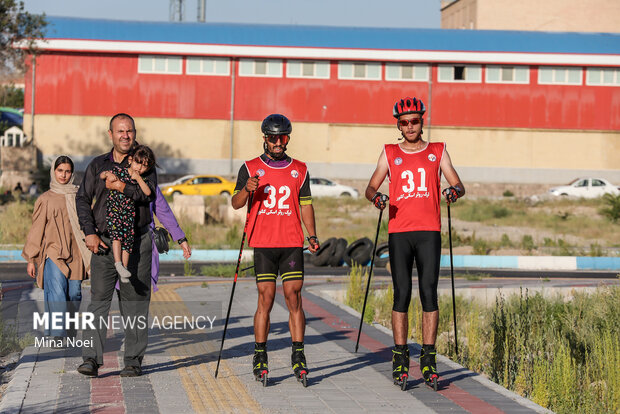 مسابقات لیگ بین المللی رولر اسکی به میزبانی تبریز