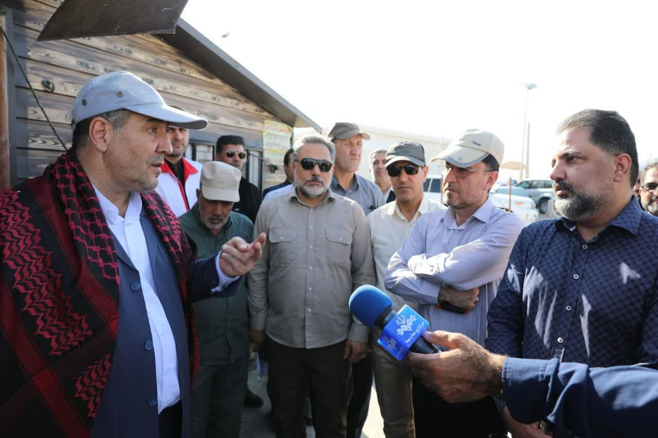 بازدید استاندار ایلام از زیرساخت های اربعین در مهران