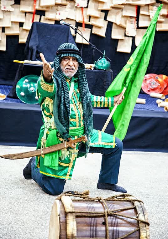 تعزیه «اماننامه» در بوشهر اجرا شد