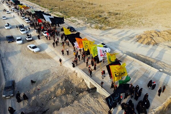 پیاده روی اربعین سفری با پای دل/مسیری که عشق فرمان می دهد