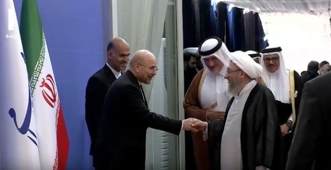 آیت الله آملی لاریجانی وارد مجلس شورای اسلامی شد
