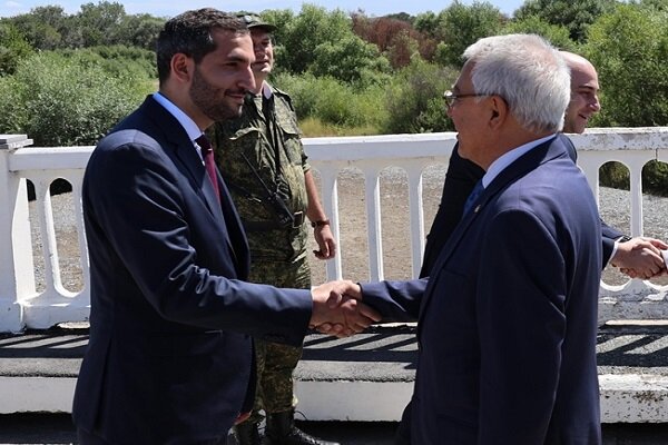 دیدار نمایندگان ویژه ترکیه و ارمنستان در خط مرزی
