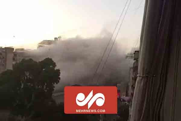 Lübnan'ın başkentinde şiddetli patlama