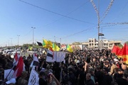 مراسم تشییع شهدای حشد شعبی در عراق+تصاویر