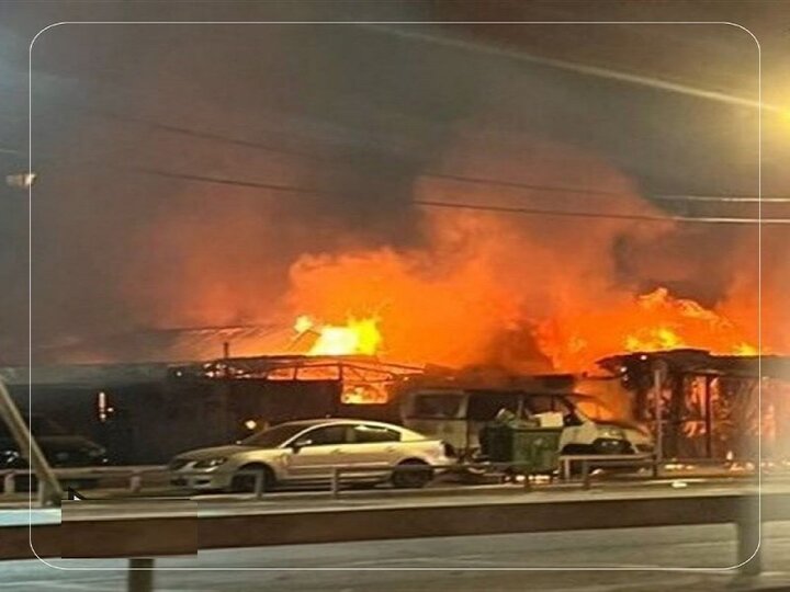 وقوع ۴ انفجار شدید درپی حمله پهپادی به حشد الشعبی وقوع ۴ انفجار شدید درپی حمله پهپادی به حشد الشعبی