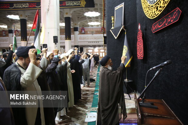 تجمع مردم قم در ترور شهید «اسماعیل هنیه»