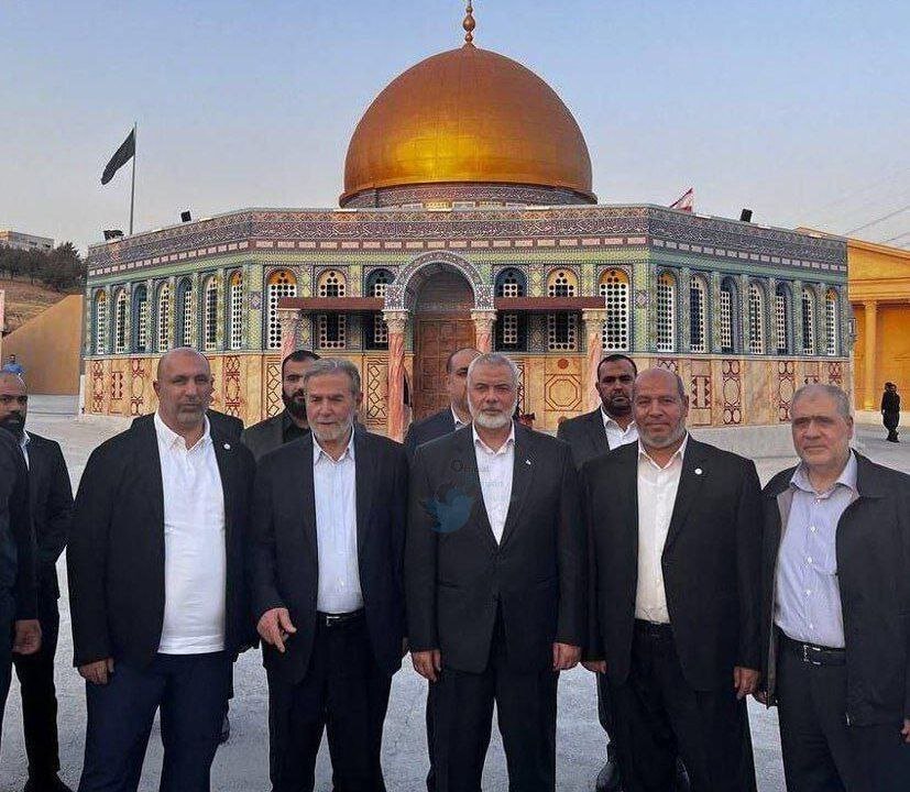 Last pictures of Hamas leader Ismail Haniyeh in Tehran