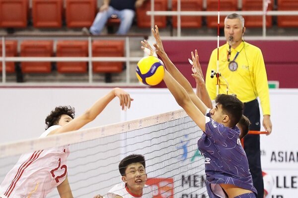 Iran defeated by China in 2024 Asian U18 Volleyball C'ship