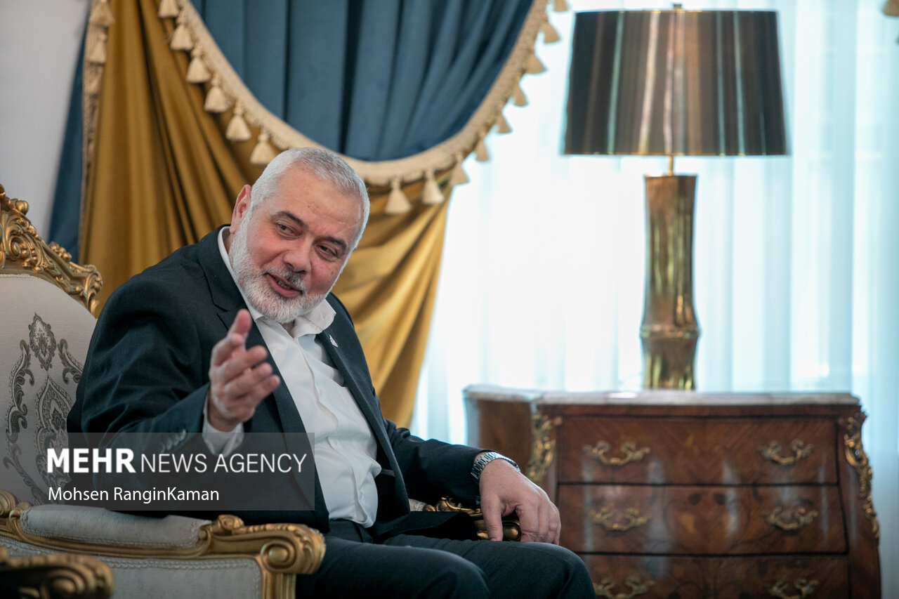 Hamas leader; from Palestine to Iran