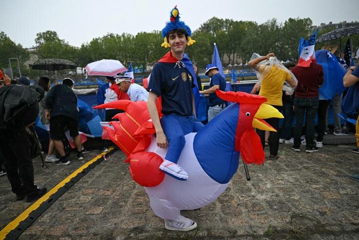 تصاویری از عجیبترین تماشاگران المپیک