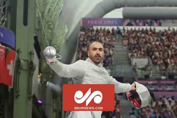 گزارش مهر از چهارمی تیم ملی شمشیربازی ایران در المپیک ۲۰۲۴