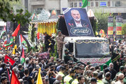 شہید اسماعیل ہنیہ کی تشییع جنازہ میں لاکھوں ایرانیوں کی شرکت