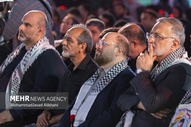 بزرگداشت «شهید اسماعیل هنیه» در محرم شهر تهران