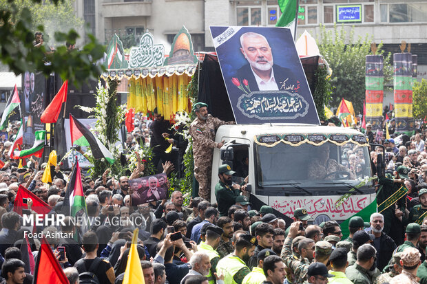 شهید هنیه نماد بی بدیل مقاومت فلسطین و مجاهد مبارز بود