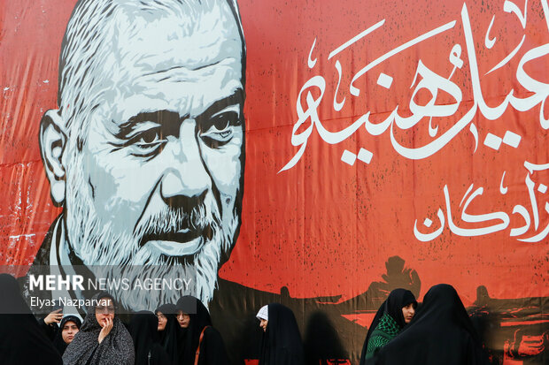 راهپیمایی مردم مشهد اعتراض به اقدامات رژیم صهیونیستی