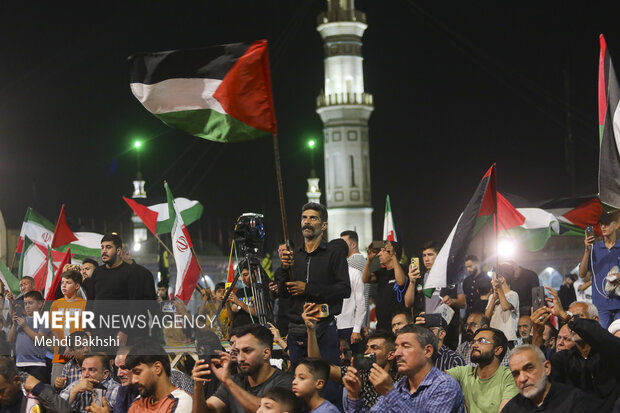 اجتماع منتظران منتقم در مسجد مقدس جمکران