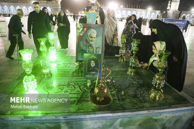 اجتماع منتظران منتقم در مسجد مقدس جمکران