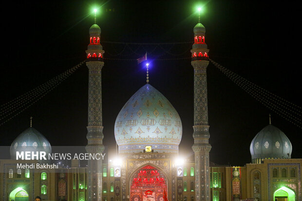 اجتماع منتظران منتقم در مسجد مقدس جمکران