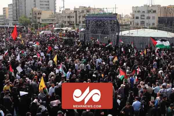 VIDEO: Mass funeral of Hamas chief in Tehran