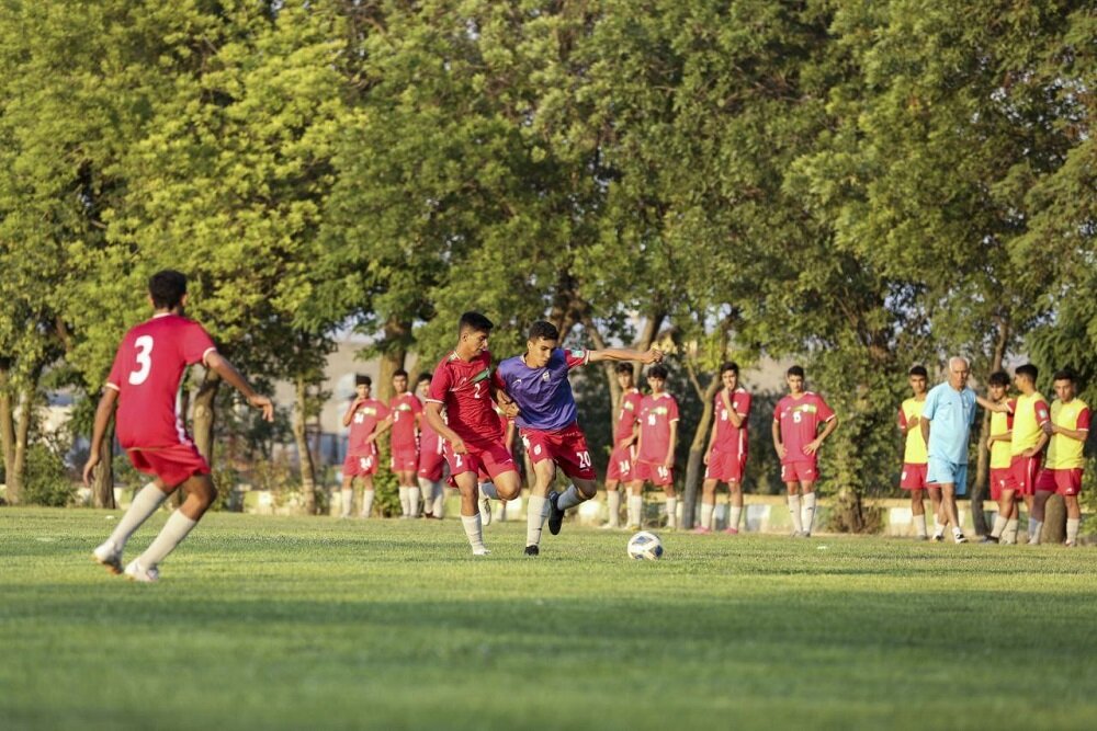 پایان اردوی یک هفته‌ای تیم فوتبال نوجوانان ایران در اردبیل