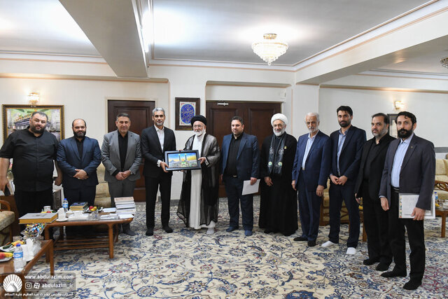 دیدار رایزن فرهنگی سفارت عراق با تولیت آستان عبدالعظیم(ع)