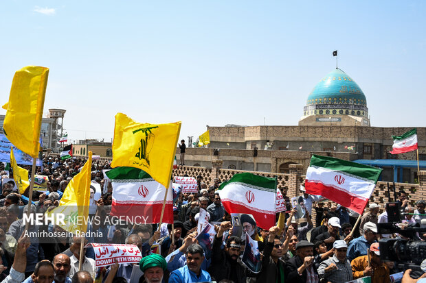 راهپیمایی «جمعه خشم» در بیرجند