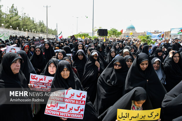 راهپیمایی «جمعه خشم» در بیرجند