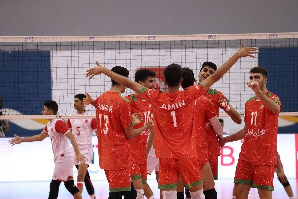 Iran down Bahrain at 2024 Asian U18 Volleyball C'ship