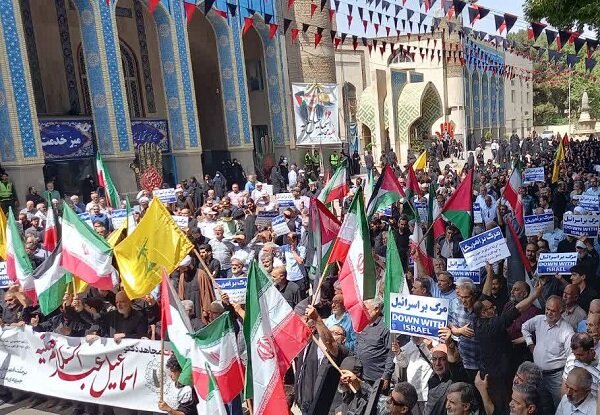 مردم کرج ترور شهید «اسماعیل هنیه» را محکوم کردند
