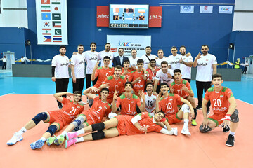 Iran U18 volleyball