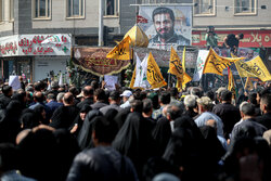 Funeral for Iranian military advisor martyred in Lebanon