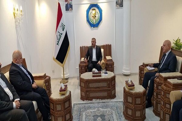 Tuğgeneral Ahmedi Mukaddem Irak İçişleri Bakanı ile görüştü Tuğgeneral Ahmedi Mukaddem Irak İçişleri Bakanı ile görüştü