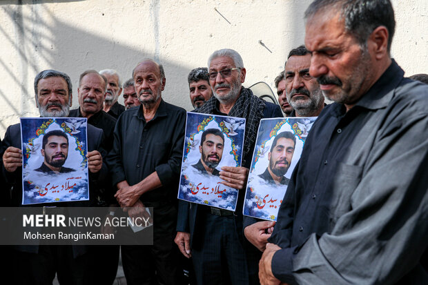 Funeral for Iranian military advisor martyred in Lebanon