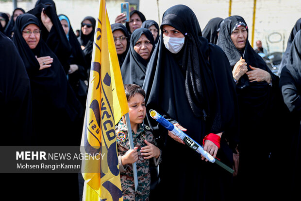 Funeral for Iranian military advisor martyred in Lebanon