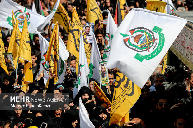 Funeral for Iranian military advisor martyred in Lebanon