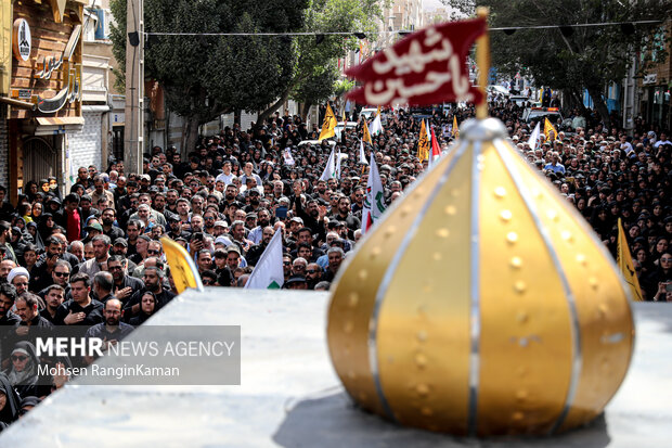 Funeral for Iranian military advisor martyred in Lebanon