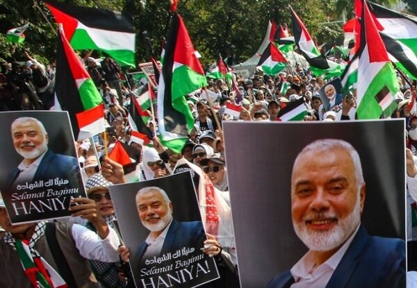 Endonezya'da Heniyye suikastı protesto edildi Endonezya'da Heniyye suikastı protesto edildi