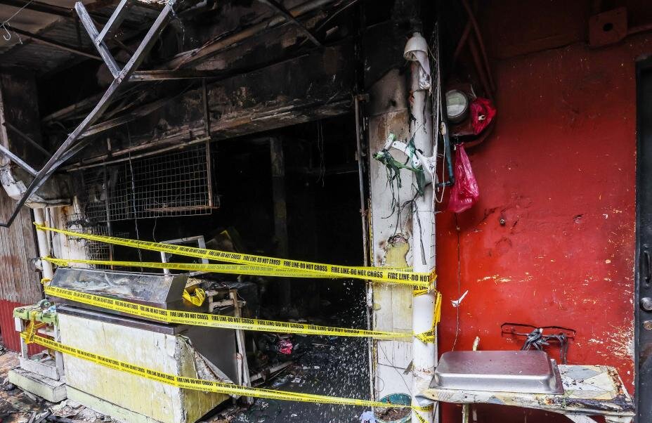 آتش سوزی در ساختمانی در مانیل فیلیپین ۱۱ کشته برجای گذاشت