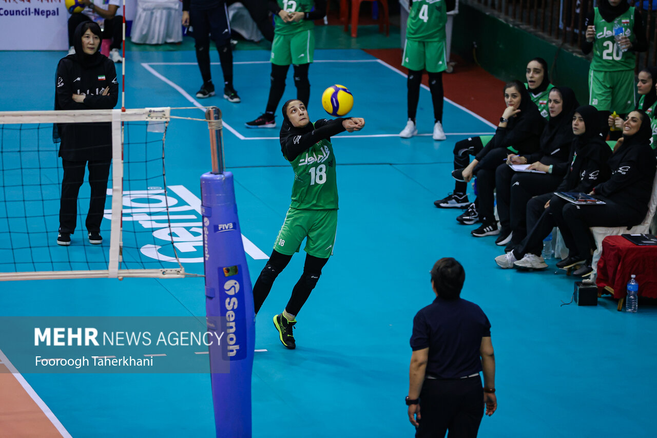 Iran vs Maldives at CAVA Women’s Volleyball Nations League
