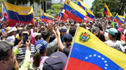 تظاهرات خیابانی هواداران «مادورو» در کاراکاس