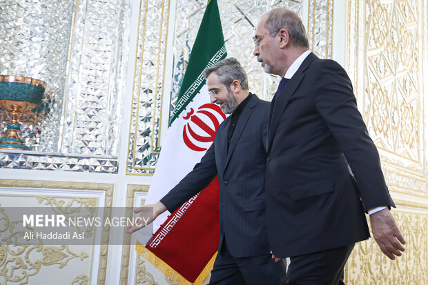 
Iranian. Jordanian FMs meeting in Tehran