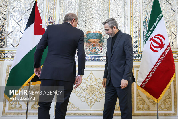 
Iranian. Jordanian FMs meeting in Tehran